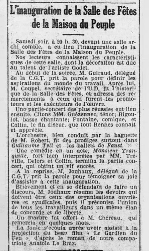 Ouest eclair 18 avril 1925